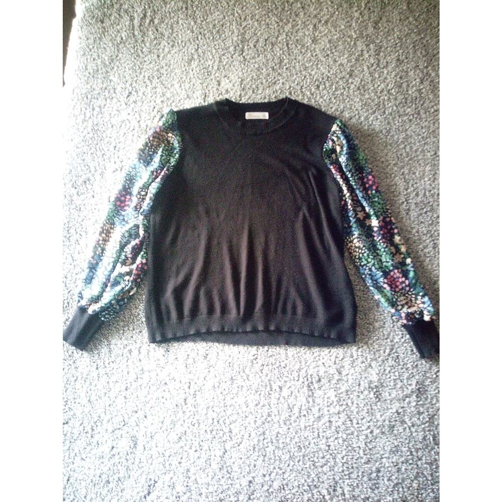 89th madison shirt long sleeves and slightly transparent Size L Pre Owned